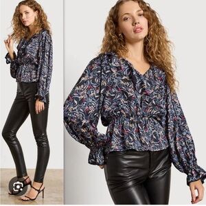 Sam Edelman Women's Vermont Cinched Waist Top